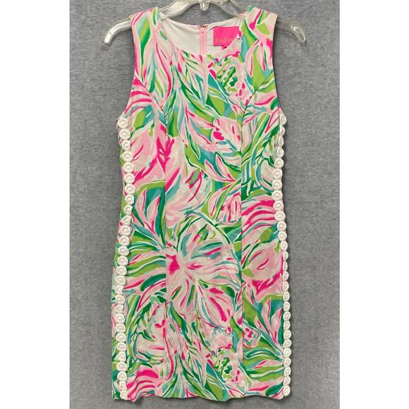 Lilly Pulitzer Dresses & Skirts - Lilly Pulitzer Mila Knit Sleeveless Shift Dress Size 2